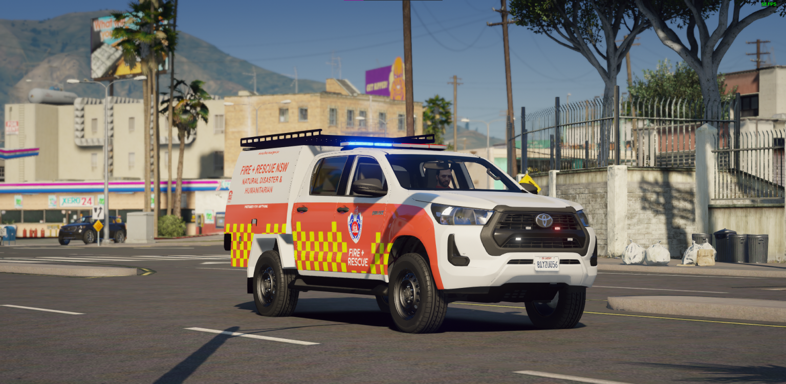 Generic Police Toyota Camry | FiveM Ready – JS Car Mods